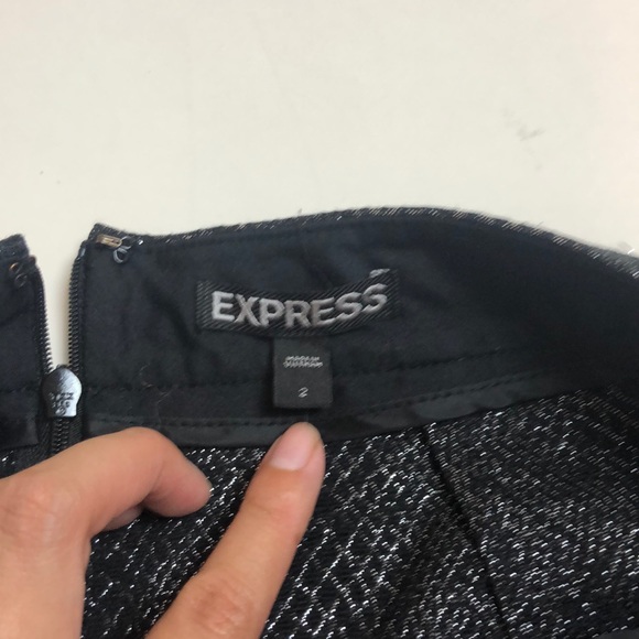 Express Black skirt/short - Picture 4 of 5